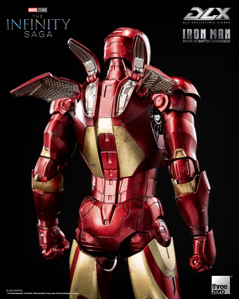 Load image into Gallery viewer, Threezero - 1/12 The Infinity Saga: DLX Iron Man Mark 3 (Battle Damaged)
