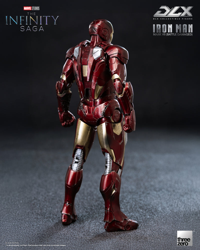 Load image into Gallery viewer, Threezero - 1/12 The Infinity Saga: DLX Iron Man Mark 7 (Battle Damaged)
