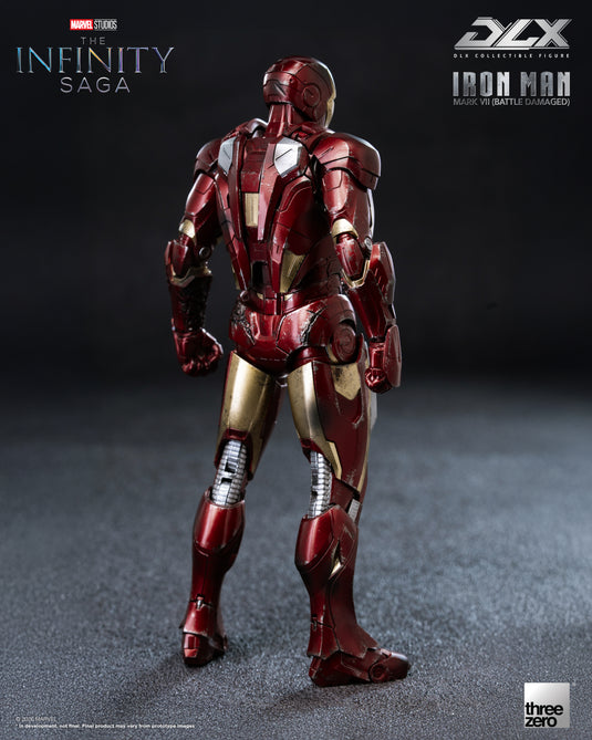 Threezero - 1/12 The Infinity Saga: DLX Iron Man Mark 7 (Battle Damaged)