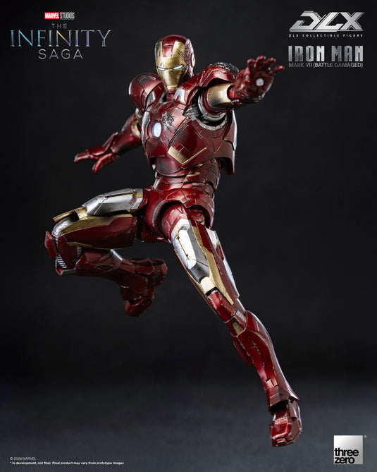 Threezero - 1/12 The Infinity Saga: DLX Iron Man Mark 7 (Battle Damaged)