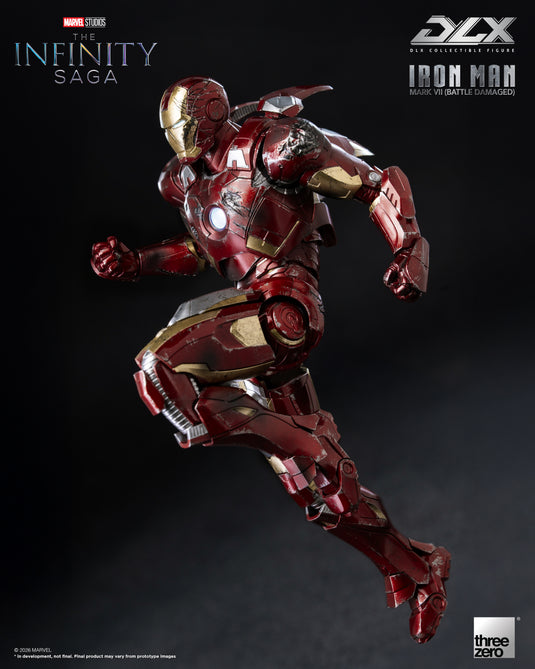 Threezero - 1/12 The Infinity Saga: DLX Iron Man Mark 7 (Battle Damaged)