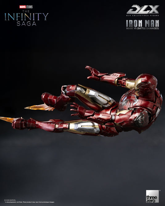 Threezero - 1/12 The Infinity Saga: DLX Iron Man Mark 7 (Battle Damaged)