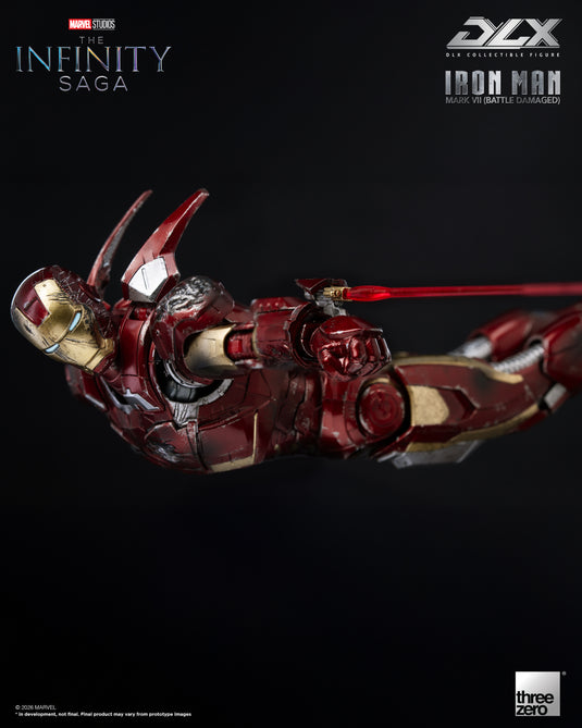 Threezero - 1/12 The Infinity Saga: DLX Iron Man Mark 7 (Battle Damaged)