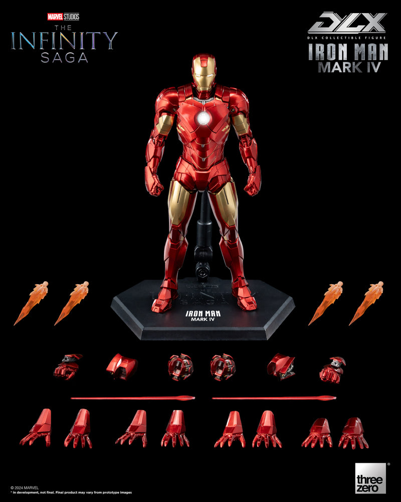 Load image into Gallery viewer, Threezero - 1/12 The Infinity Saga: DLX Iron Man Mark 4
