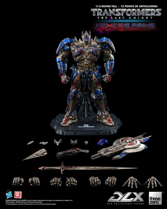 Threezero - Transformers The Last Knight - DLX Nemesis Prime