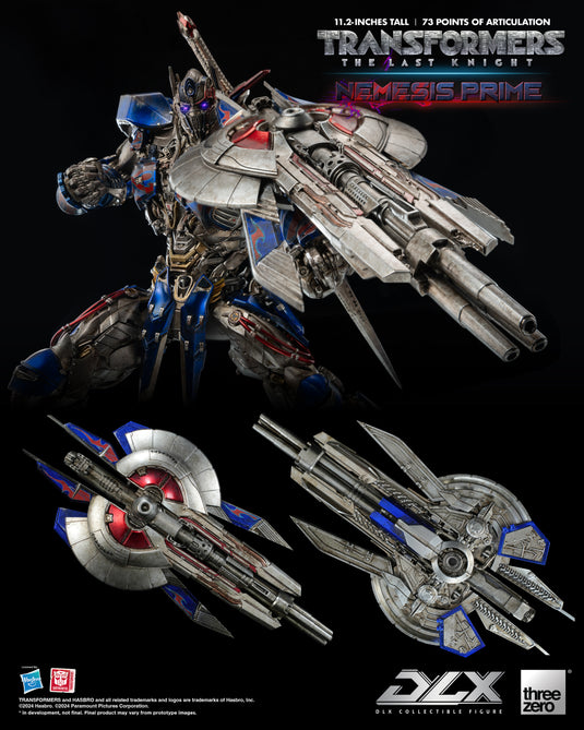 Threezero - Transformers The Last Knight - DLX Nemesis Prime