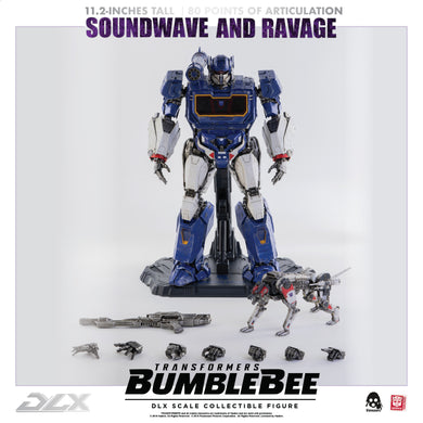 Threezero - Transformers - Bumblebee Movie - DLX Soundwave and Ravage (Reissue)