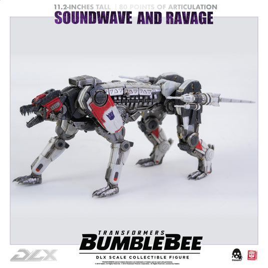 Threezero Transformers Bumblebee Movie DLX Soundwave and