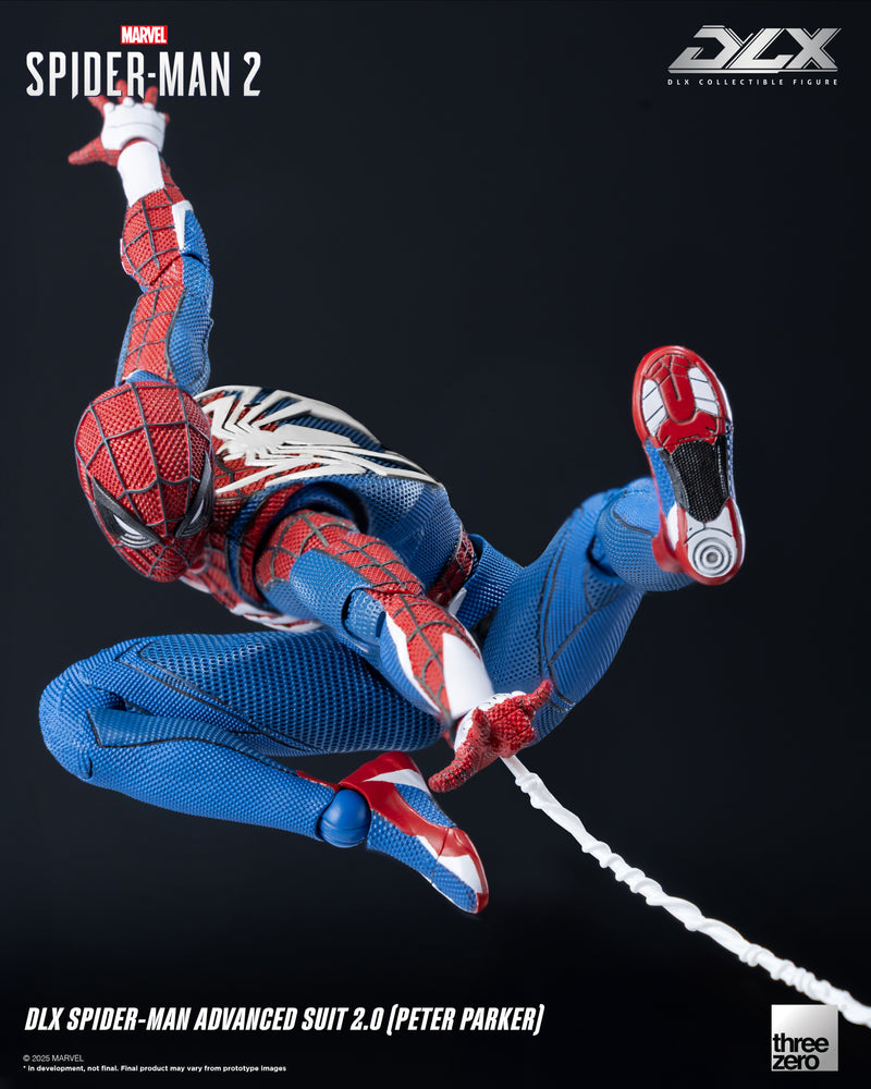 Load image into Gallery viewer, Threezero - 1/12 Marvel&#39;s Spider-Man 2 DLX Spider-Man Advanced Suit 2.0 (Peter Parker)
