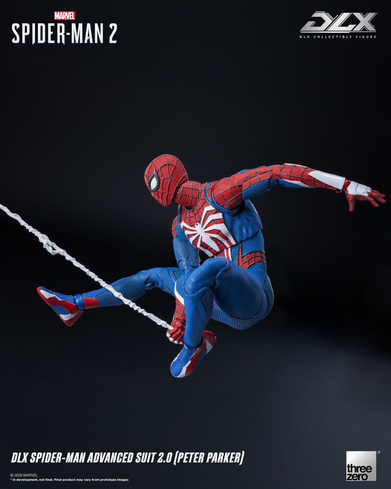 Load image into Gallery viewer, Threezero - 1/12 Marvel&#39;s Spider-Man 2 DLX Spider-Man Advanced Suit 2.0 (Peter Parker)
