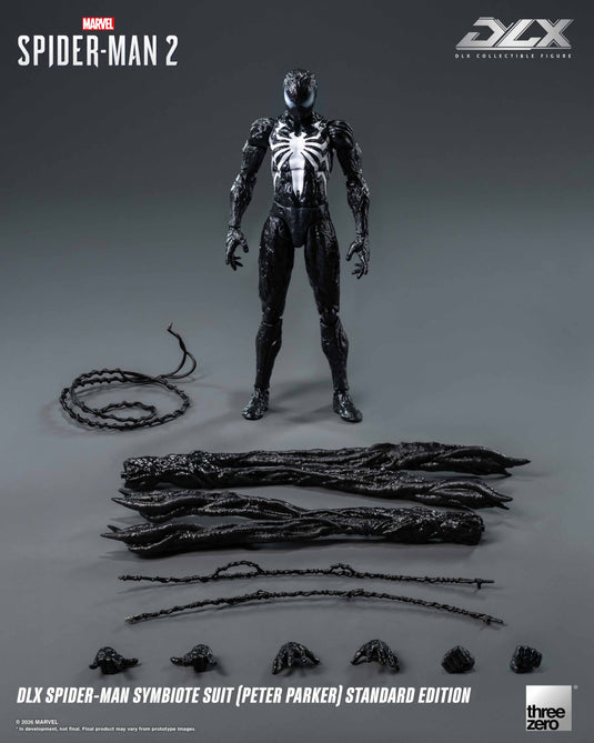 Threezero - 1/12 Marvel's Spider-Man 2 - DLX Spider-Man Symbiote Suit (Peter Parker)