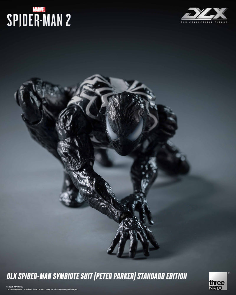 Load image into Gallery viewer, Threezero - 1/12 Marvel's Spider-Man 2 - DLX Spider-Man Symbiote Suit (Peter Parker)
