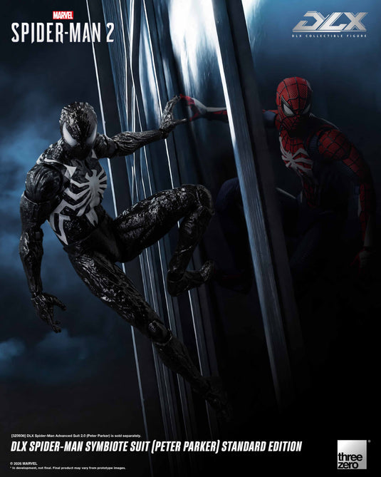 Threezero - 1/12 Marvel's Spider-Man 2 - DLX Spider-Man Symbiote Suit (Peter Parker)