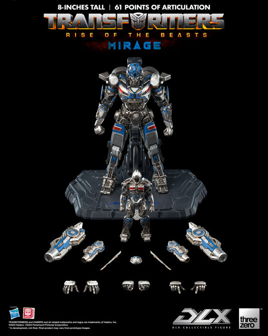 Threezero - Transformers - Rise of Beasts - DLX Mirage