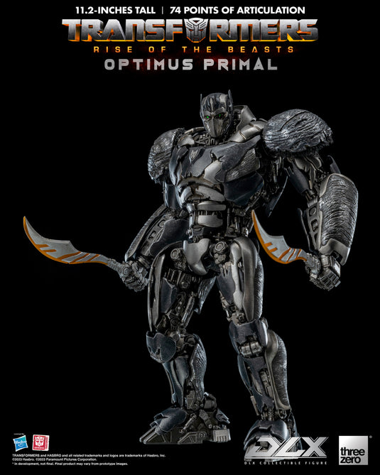 Threezero - Transformers - Rise of Beasts - DLX Optimus Primal