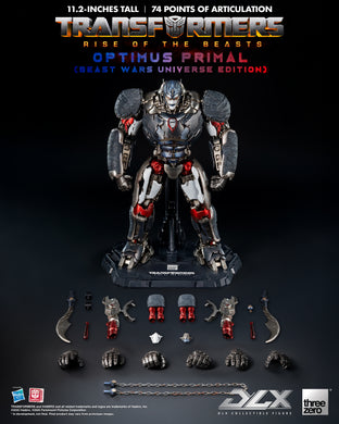 Threezero - Transformers - Rise of Beasts - DLX Optimus Primal (Beast Wars Universe Edition)