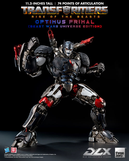 Threezero - Transformers - Rise of Beasts - DLX Optimus Primal (Beast Wars Universe Edition)