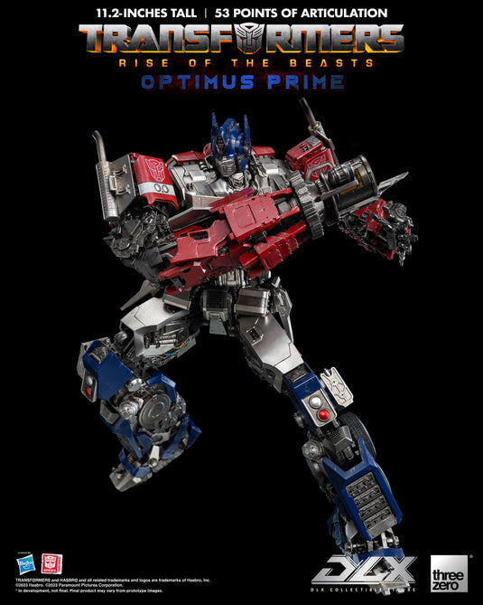 Threezero - Transformers - Rise of Beasts - DLX Optimus Prime