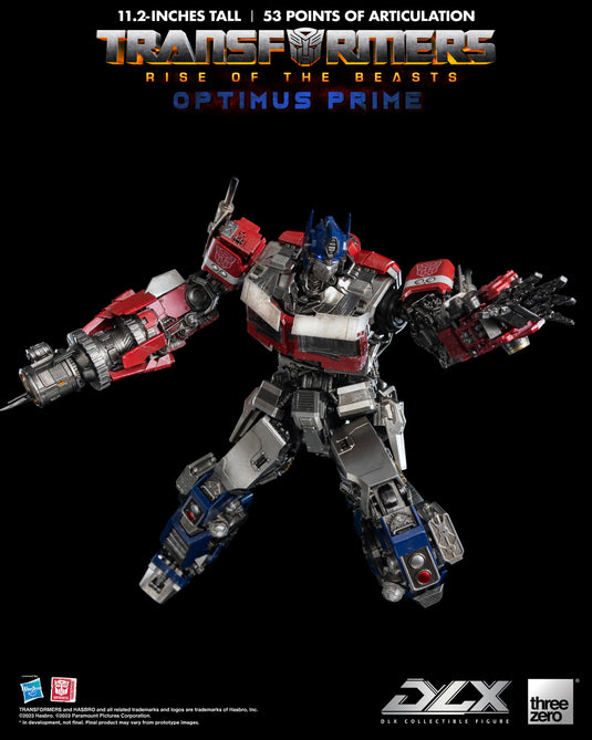 Threezero - Transformers - Rise of Beasts - DLX Optimus Prime