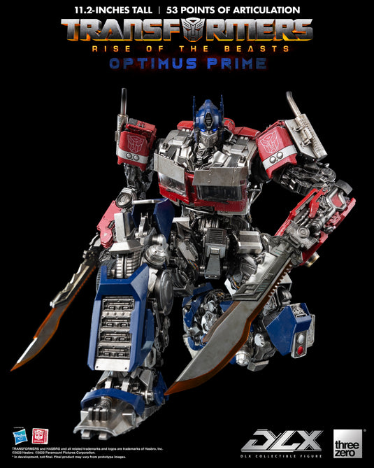 Threezero - Transformers - Rise of Beasts - DLX Optimus Prime