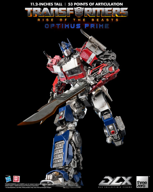 Threezero - Transformers - Rise of Beasts - DLX Optimus Prime