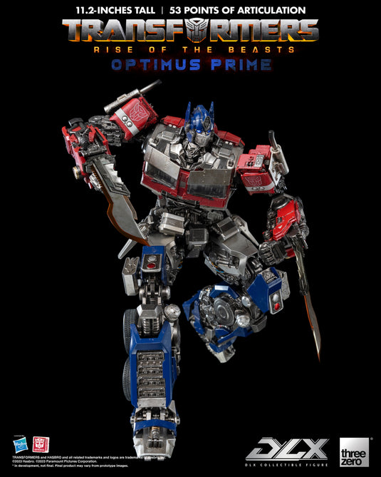 Threezero - Transformers - Rise of Beasts - DLX Optimus Prime