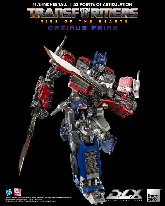 Threezero - Transformers - Rise of Beasts - DLX Optimus Prime