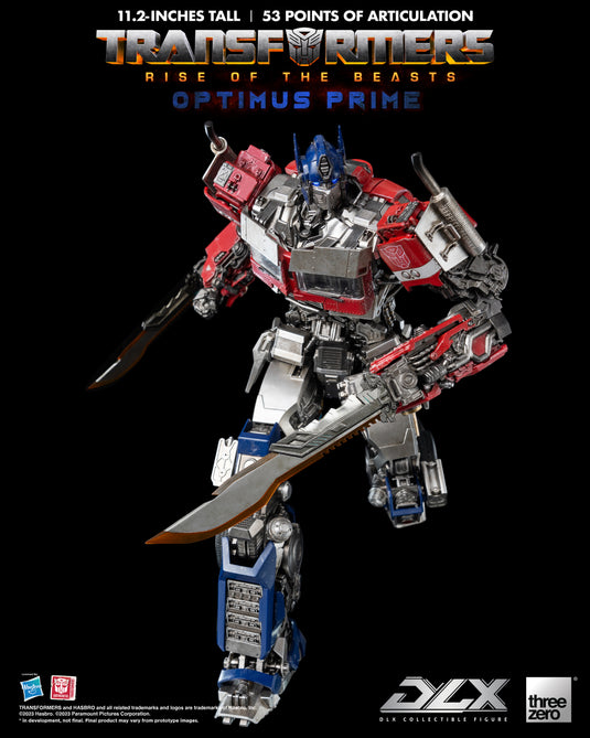 Threezero - Transformers - Rise of Beasts - DLX Optimus Prime