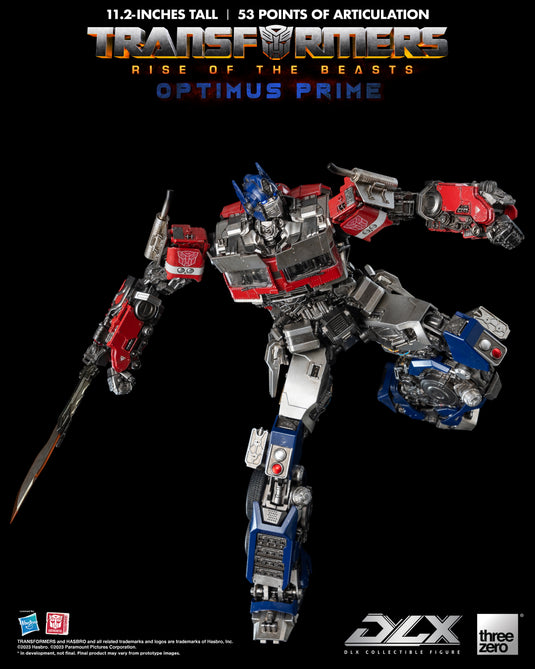 Threezero - Transformers - Rise of Beasts - DLX Optimus Prime