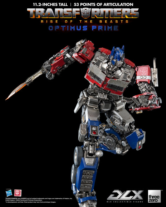 Threezero - Transformers - Rise of Beasts - DLX Optimus Prime