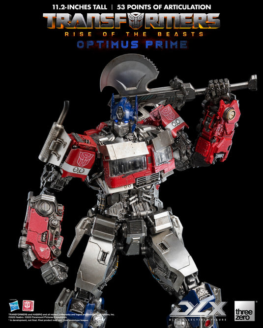 Threezero - Transformers - Rise of Beasts - DLX Optimus Prime