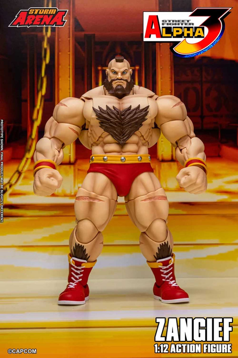 Load image into Gallery viewer, Storm Collectibles - Storm Arena: Street Fighter Alpha 3 - Zangief 1/12 Scale
