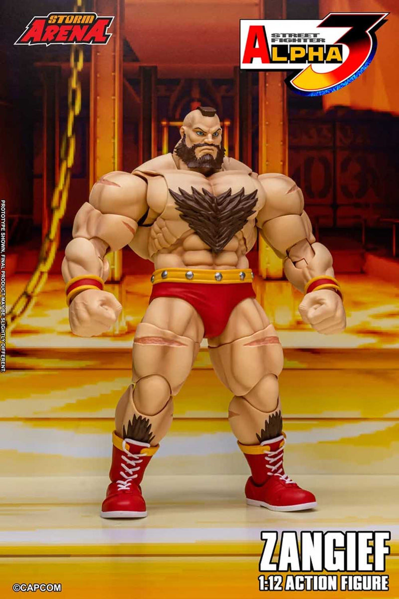 Load image into Gallery viewer, Storm Collectibles - Storm Arena: Street Fighter Alpha 3 - Zangief 1/12 Scale
