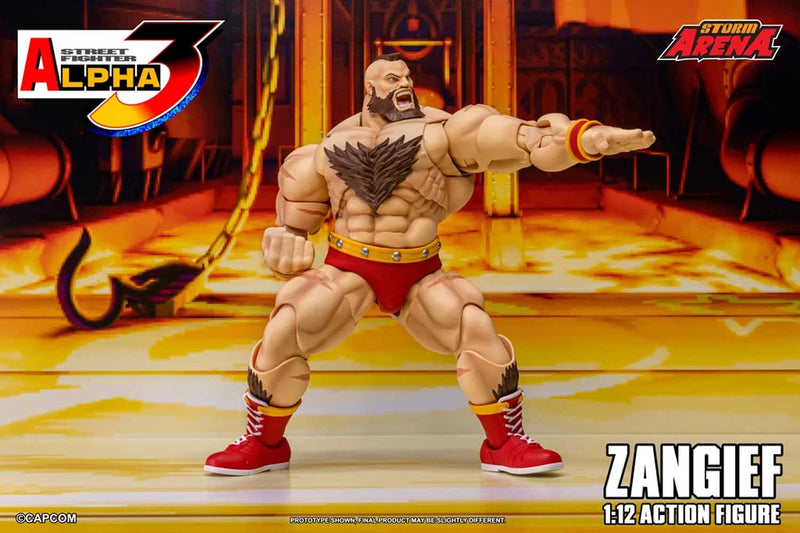 Load image into Gallery viewer, Storm Collectibles - Storm Arena: Street Fighter Alpha 3 - Zangief 1/12 Scale

