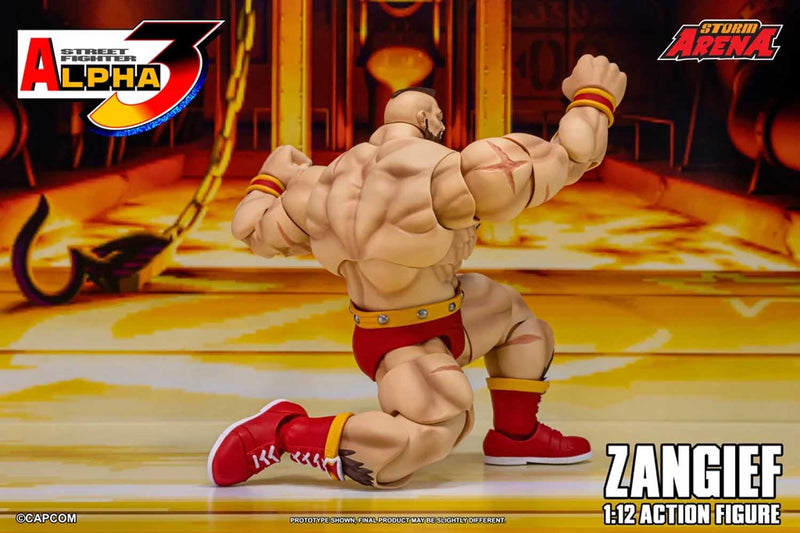 Load image into Gallery viewer, Storm Collectibles - Storm Arena: Street Fighter Alpha 3 - Zangief 1/12 Scale
