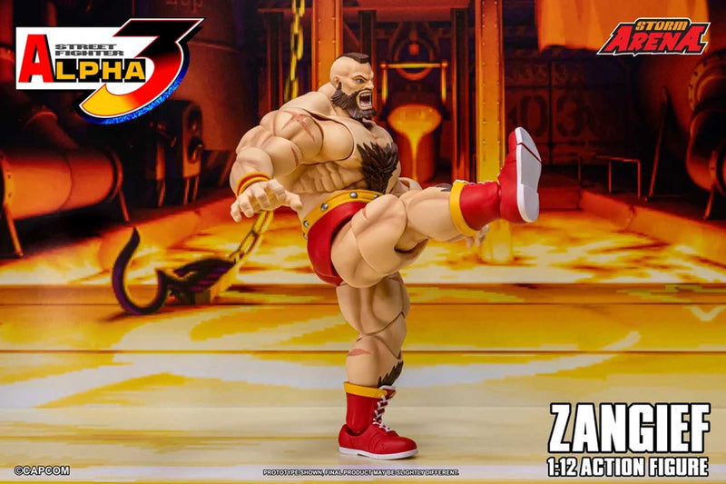 Load image into Gallery viewer, Storm Collectibles - Storm Arena: Street Fighter Alpha 3 - Zangief 1/12 Scale
