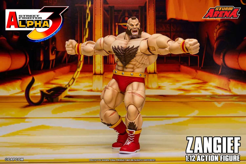 Load image into Gallery viewer, Storm Collectibles - Storm Arena: Street Fighter Alpha 3 - Zangief 1/12 Scale
