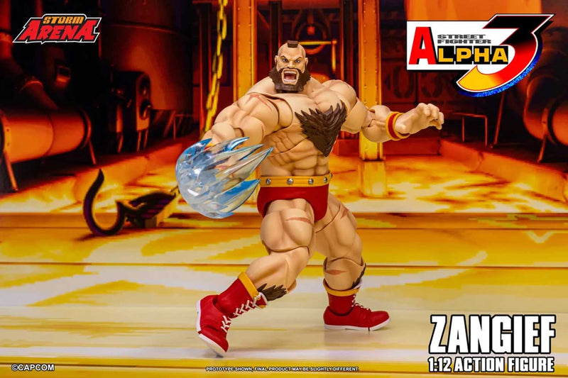 Load image into Gallery viewer, Storm Collectibles - Storm Arena: Street Fighter Alpha 3 - Zangief 1/12 Scale
