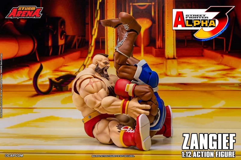 Load image into Gallery viewer, Storm Collectibles - Storm Arena: Street Fighter Alpha 3 - Zangief 1/12 Scale
