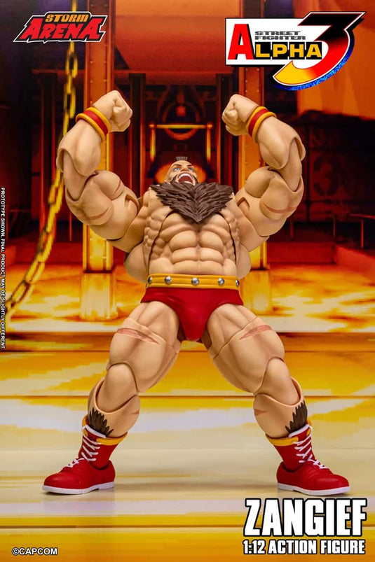 Storm Collectibles - Storm Arena: Street Fighter Alpha 3 - Zangief 1/12 Scale