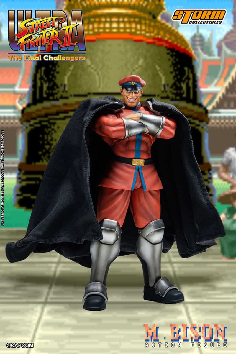 Load image into Gallery viewer, Storm Collectibles - Ultra Street Fighter II: The Final Challengers - M. Bison 1/12 Scale
