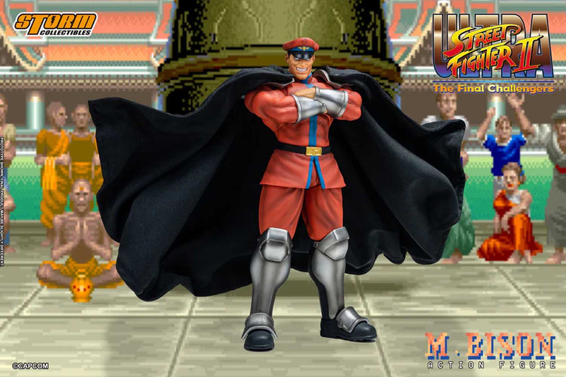 Load image into Gallery viewer, Storm Collectibles - Ultra Street Fighter II: The Final Challengers - M. Bison 1/12 Scale

