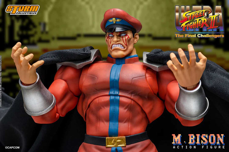 Load image into Gallery viewer, Storm Collectibles - Ultra Street Fighter II: The Final Challengers - M. Bison 1/12 Scale
