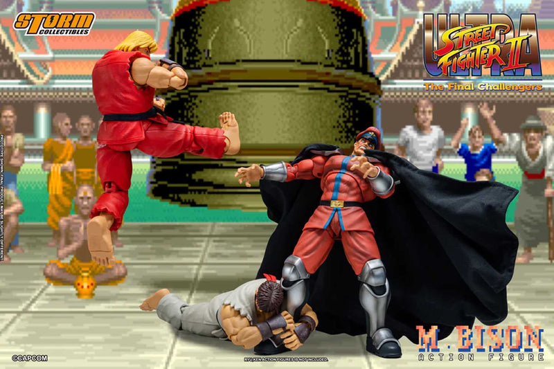Load image into Gallery viewer, Storm Collectibles - Ultra Street Fighter II: The Final Challengers - M. Bison 1/12 Scale
