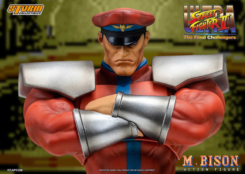 Load image into Gallery viewer, Storm Collectibles - Ultra Street Fighter II: The Final Challengers - M. Bison 1/12 Scale
