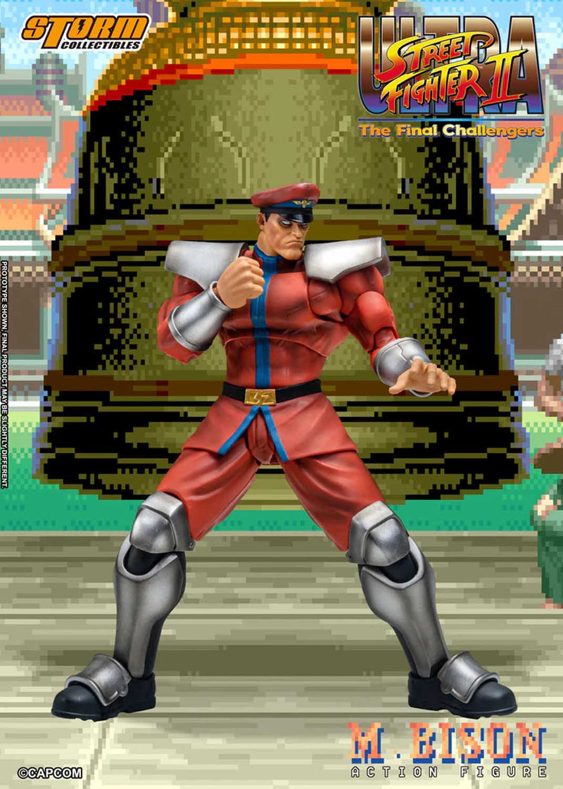 Load image into Gallery viewer, Storm Collectibles - Ultra Street Fighter II: The Final Challengers - M. Bison 1/12 Scale
