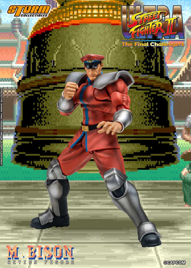 Load image into Gallery viewer, Storm Collectibles - Ultra Street Fighter II: The Final Challengers - M. Bison 1/12 Scale
