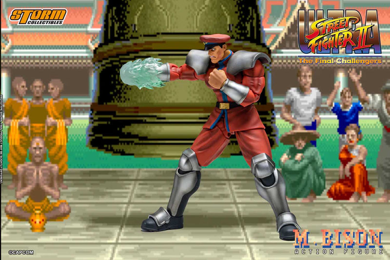 Load image into Gallery viewer, Storm Collectibles - Ultra Street Fighter II: The Final Challengers - M. Bison 1/12 Scale

