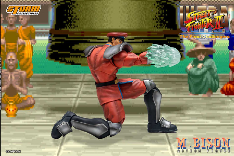 Load image into Gallery viewer, Storm Collectibles - Ultra Street Fighter II: The Final Challengers - M. Bison 1/12 Scale

