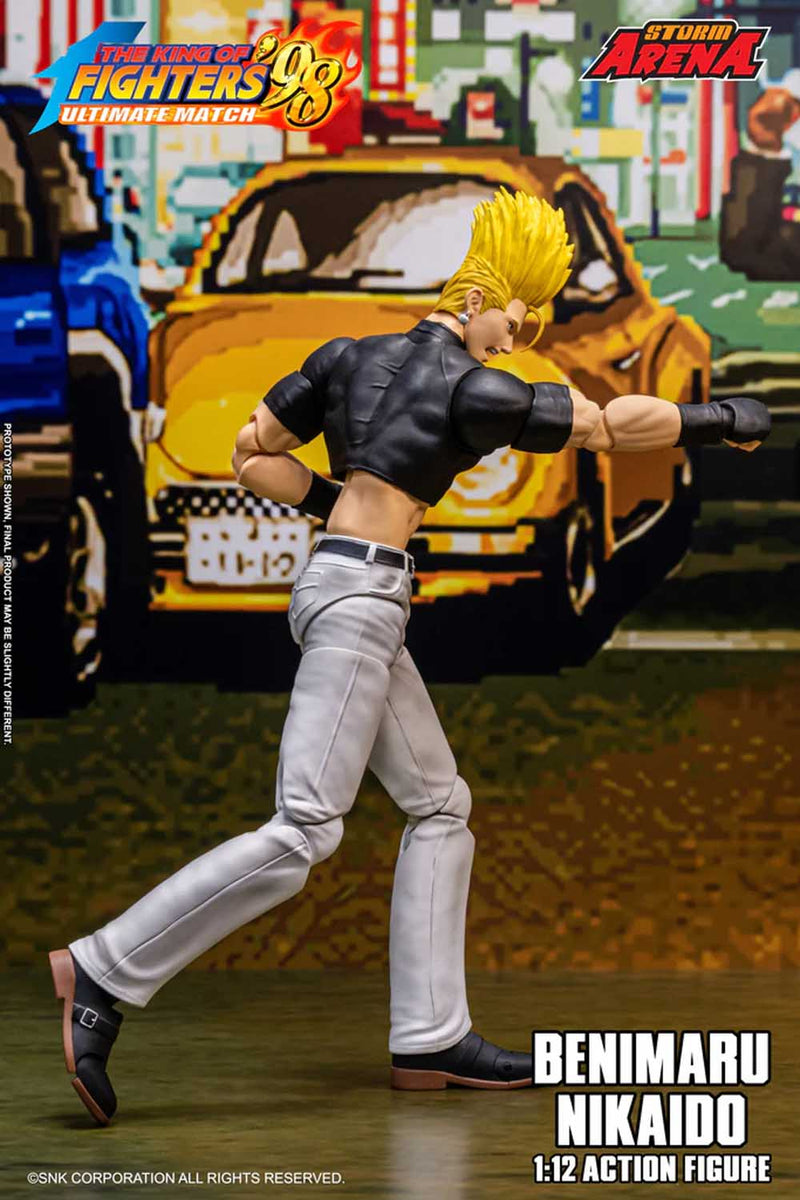 Load image into Gallery viewer, Storm Collectibles - Storm Arena: King of Fighters &#39;98 Ultimate Match - Benimaru Nikaido 1/12 Scale
